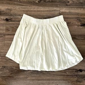 H&M Light Mint Green Short Skirt